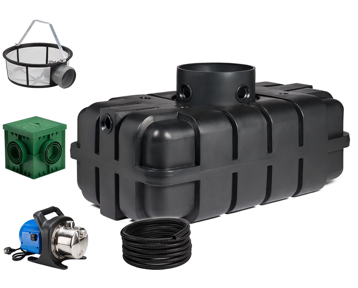 Gartenanlage "Smart" Flachtank 1700 L