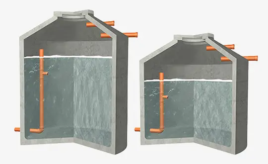 Retentionszisternen aus Beton Retentionszisternen aus Beton